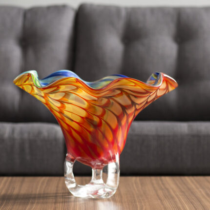 Javed Handmade Glass Table Vase - Chic Decora
