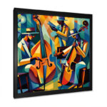 Jazz Performance On Stage II - Music Jazz Large Wall Art - Image 3