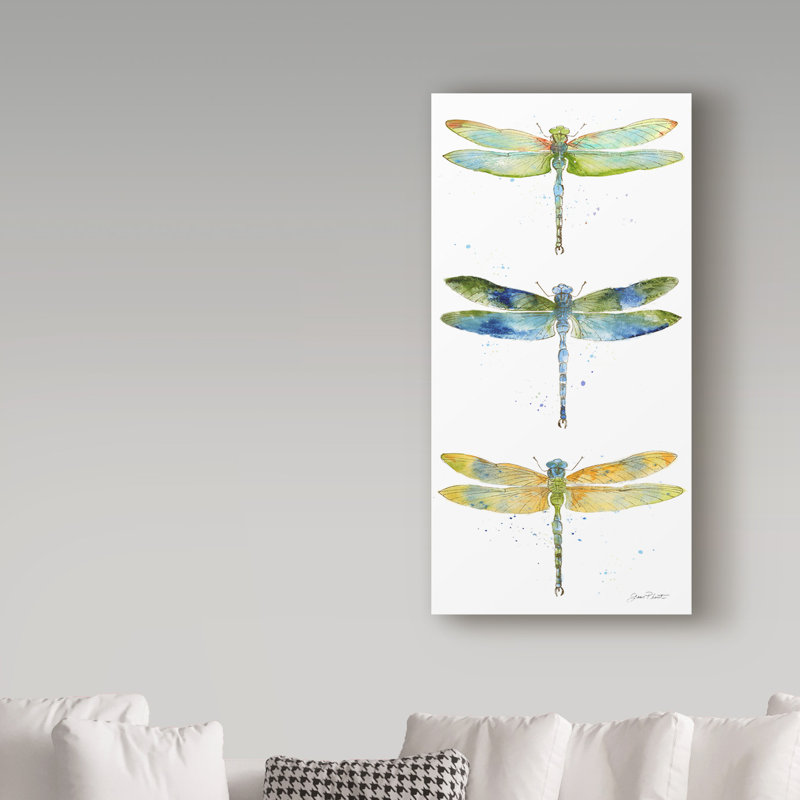 Jean Plout " Dragonfly Bliss 10 " by Jean Plout