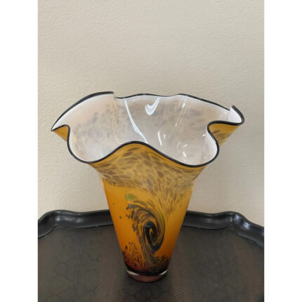 Jerrod Handmade Glass Table Vase - Chic Decora