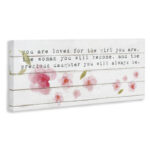 Jorje You are Loved for the Precious Daughter You Are Flowers Kids Wall Décor - Image 2