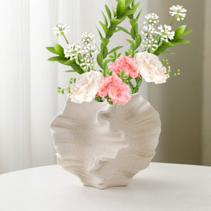 Kamran Handmade Ceramic / Porcelain Table Vase - Chic Decora