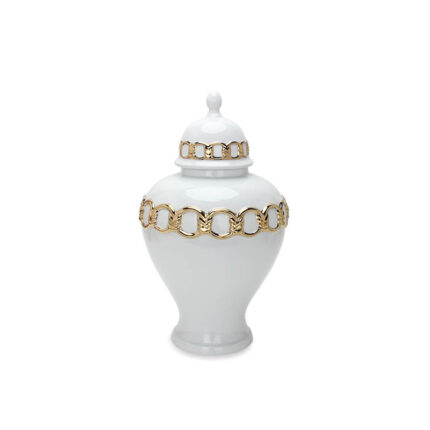 Karragh Handmade Ceramic Ginger Jar - Chic Decora