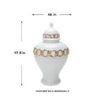 Karragh Handmade Ceramic Ginger Jar - Image 2