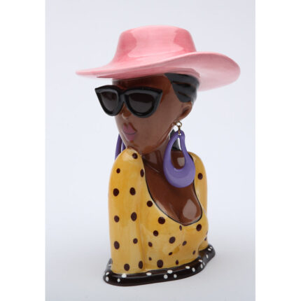 Kasie Handmade Earthenware Table Vase - Chic Decora