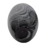 Katrina Grey Swirl Glass Vase - Image 7