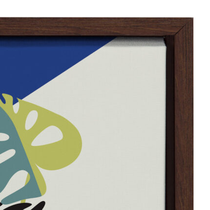 Keaundrea Chill Out Saturday by Rachel Lee – Floater Frame Print on Canvas - Chic Decora