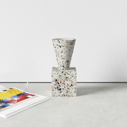 Keir Handmade Concrete Table Vase - Chic Decora