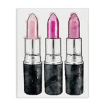 Keith Three Pink Lipsticks by Amanda Greenwood - Print on Canvas