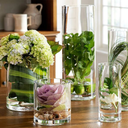 Khyrin Glass Table Vase - Chic Decora