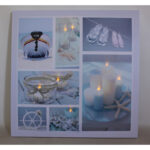 LED Lighted Beach Fun and Relaxation Canvas Wall Art 19.75" - Image 2