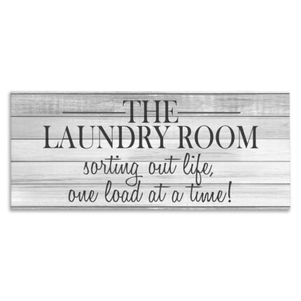 Laundry Sorting Out Life by Kimberly Allen – Textual Art - Chic Decora