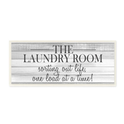 Laundry Sorting Out Life by Kimberly Allen – Textual Art - Chic Decora