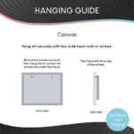 Laundry Symbols Guide Typography - Floater Frame Textual Art on Wood - Image 6