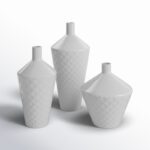 Lavalley Porcelain China Table Vase - Image 2