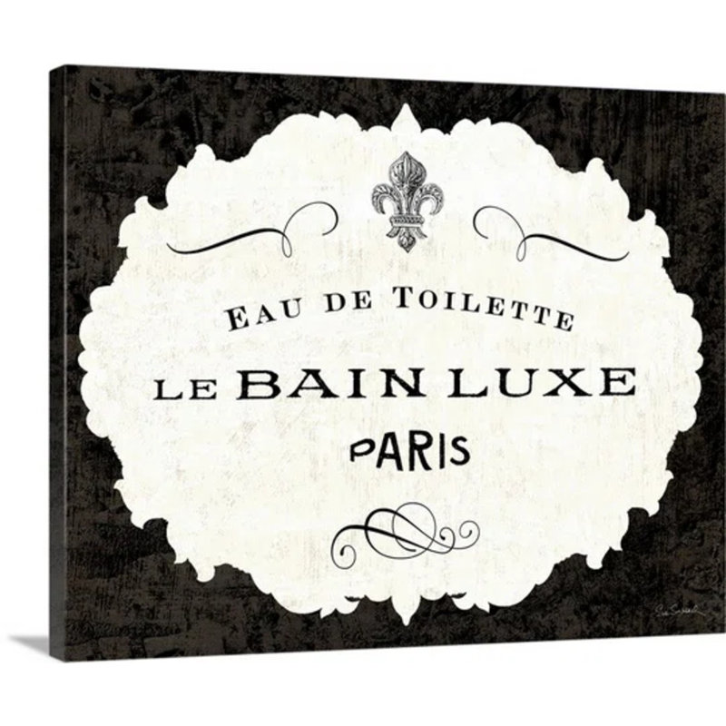 Le Bain Luxe ” Le Bain Luxe I ” by Sue Schlabach - Chic Decora