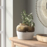 Libra Handmade Terracotta Table Vase - Image 2