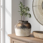 Libra Handmade Terracotta Table Vase - Image 3