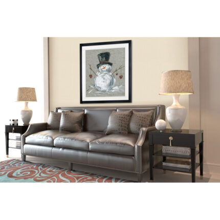 Linen Snowman II – Print - Chic Decora