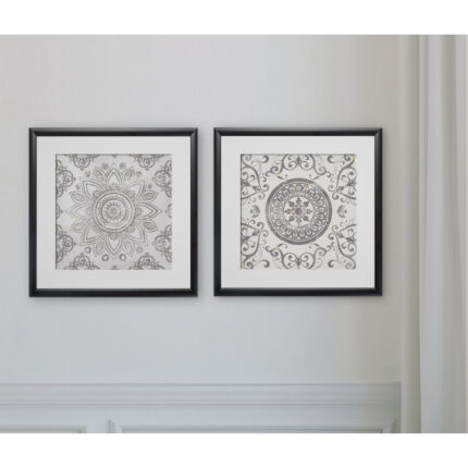 Linley ” Mandala Sunburst ” 2 – Pieces - Chic Decora