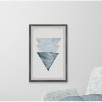Linnie ” Triangles Overlap ” by Parvez Taj - Chic Decora