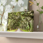 Live Oak Tunnel - Landscapes Framed Wall Art - Image 2