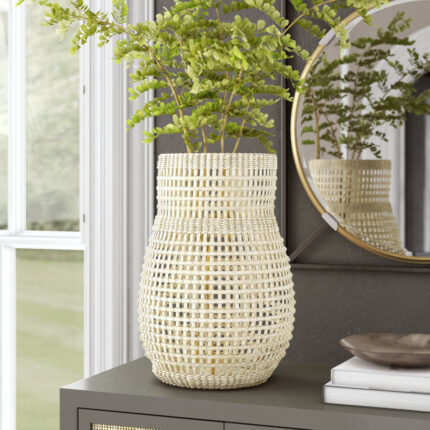 Livia Seagrass Table Vase - Chic Decora