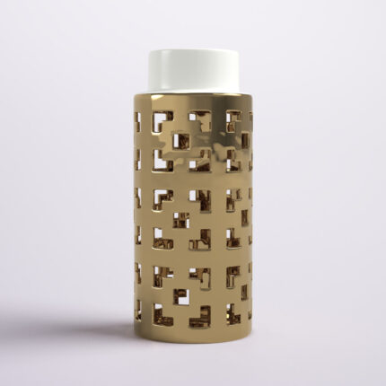 Lorrayne Stoneware Table Vase - Chic Decora