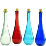 Ludgershall Handmade Glass Decorative Bottle - Image 3