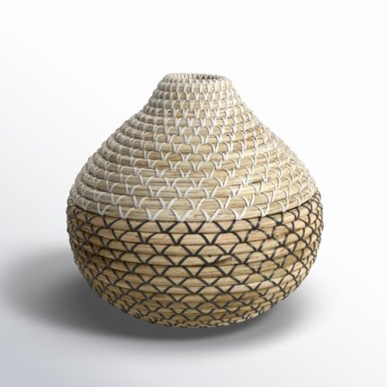 Lupine Handmade Seagrass Table Vase - Chic Decora
