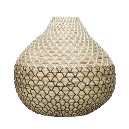Lupine Handmade Seagrass Table Vase - Chic Decora