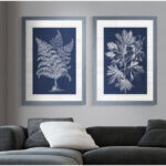 Lustr Foliage Chintz VI" - 2-Piece Painting Print Set - Image 2