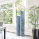 Luxury Metal Tall Vases, Large Floor Vase Set of 2, 32" and 40" Living Room, Home, Office Decor - Image 6