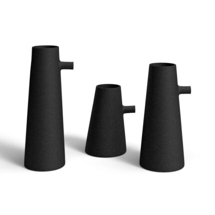 Lyndon Metal Table Vase (Set of 3) - Chic Decora