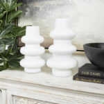 Mable 2-Piece Set Glass Table Vase - Image 2