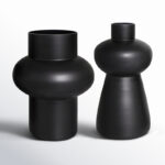 Mable 2-Piece Set Glass Table Vase