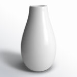 Mable Ceramic Table Vase