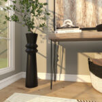 Mable Metal Floor Vase - Image 3