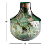 Maisha Handmade Glass Table Vase - Image 2