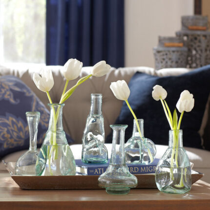 Manjot Glass Table Vase - Chic Decora