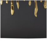 Marelin Ceramic Abstract Decorative Vase with Abstract Melting Drips - Image 3