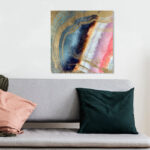 Marianna " Abstract Marianna, Modern & Contemporary Gold " by Oliver Gal - Image 6