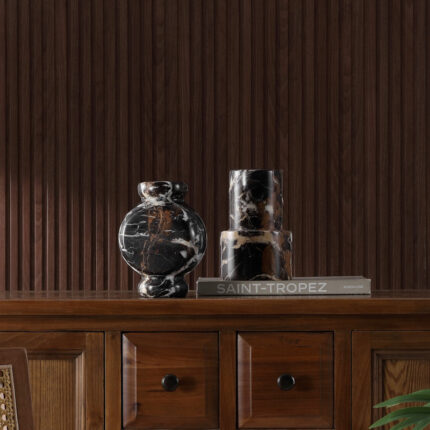 Marrero Marble Vase Set (Set of 2) - Chic Decora