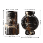 Marrero Marble Vase Set (Set of 2) - Image 3