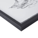 Meisel Feminine Figures Sketch 2-piece Framed Glass and Matted Wall Art Set - Image 8