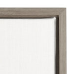 Melita Paris Hairy Alpaca Black and White Portrait by Simon Te Tai - Floater Frame Photographic Print on Canvas - Image 3