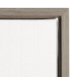 Melita Paris Hairy Alpaca Black and White Portrait by Simon Te Tai - Floater Frame Photographic Print on Canvas - Image 4