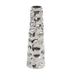 Meltham Ceramic Cone Decorative Vase with Concaved Bubble Texture - Image 6