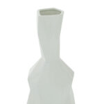 Messina Adele White 16.2" Stoneware Table Vase - Image 7