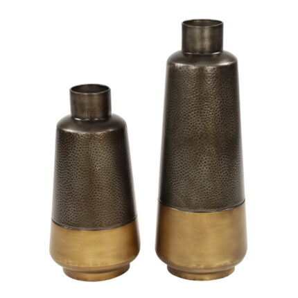 Metal Floor Vase - Chic Decora
